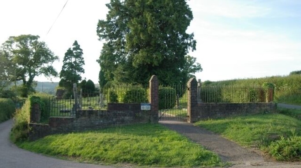 Sidbury cemetery. Sidbury cemetery, which lies outside of the village at its southern end.