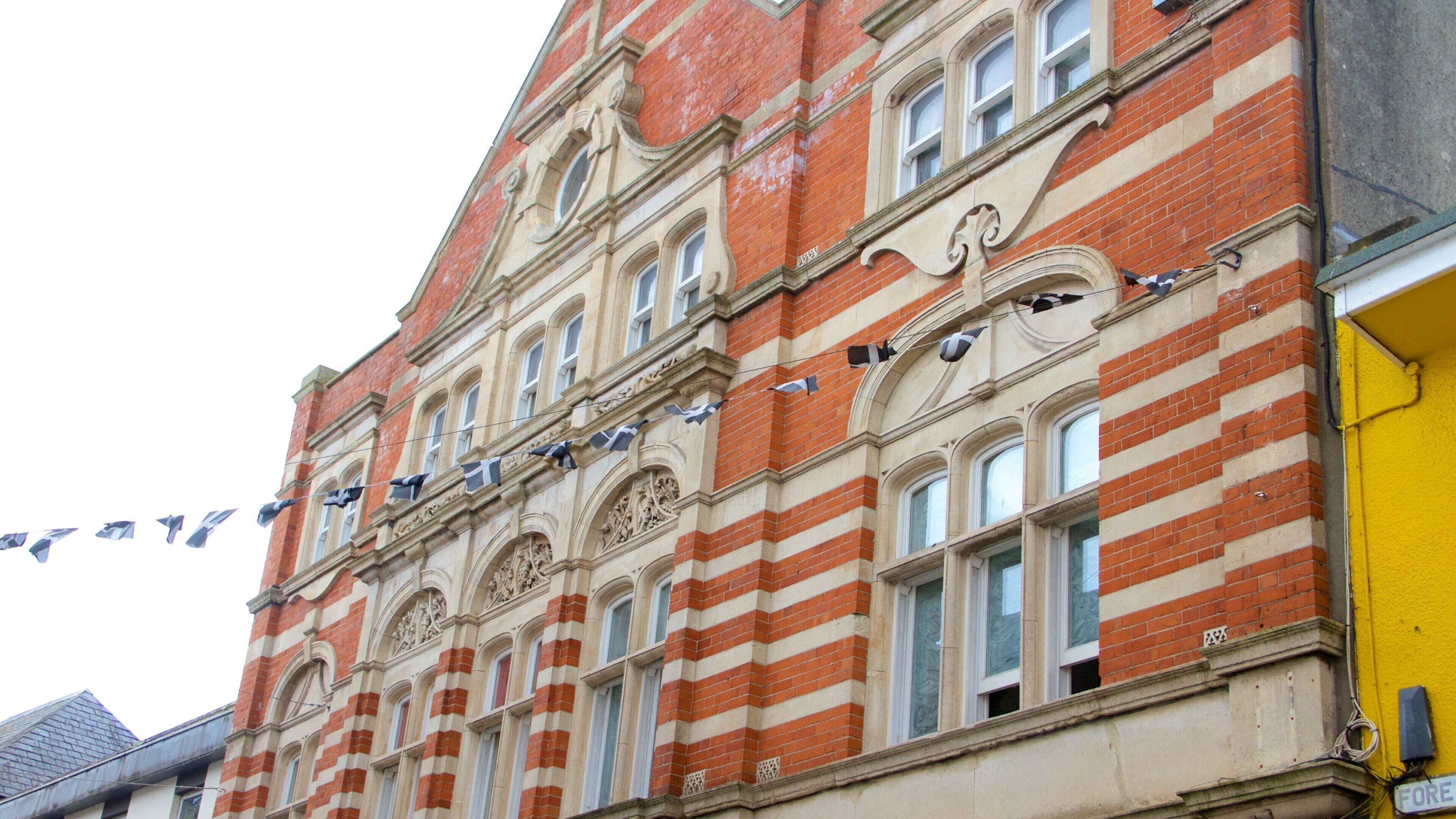 St Austell ofreciendo patrimonio de arquitectura