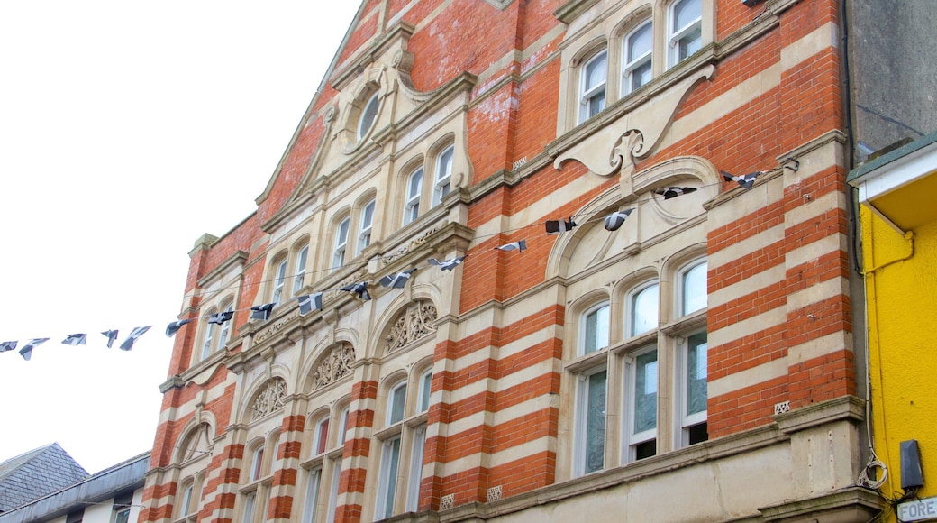 St Austell ofreciendo patrimonio de arquitectura