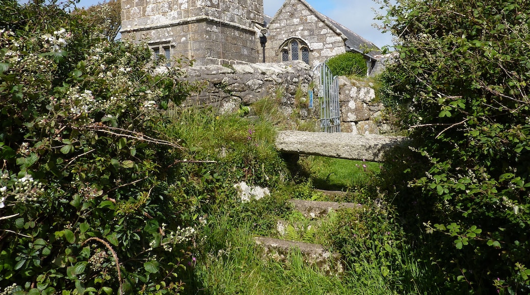 Towednack Church path stile.