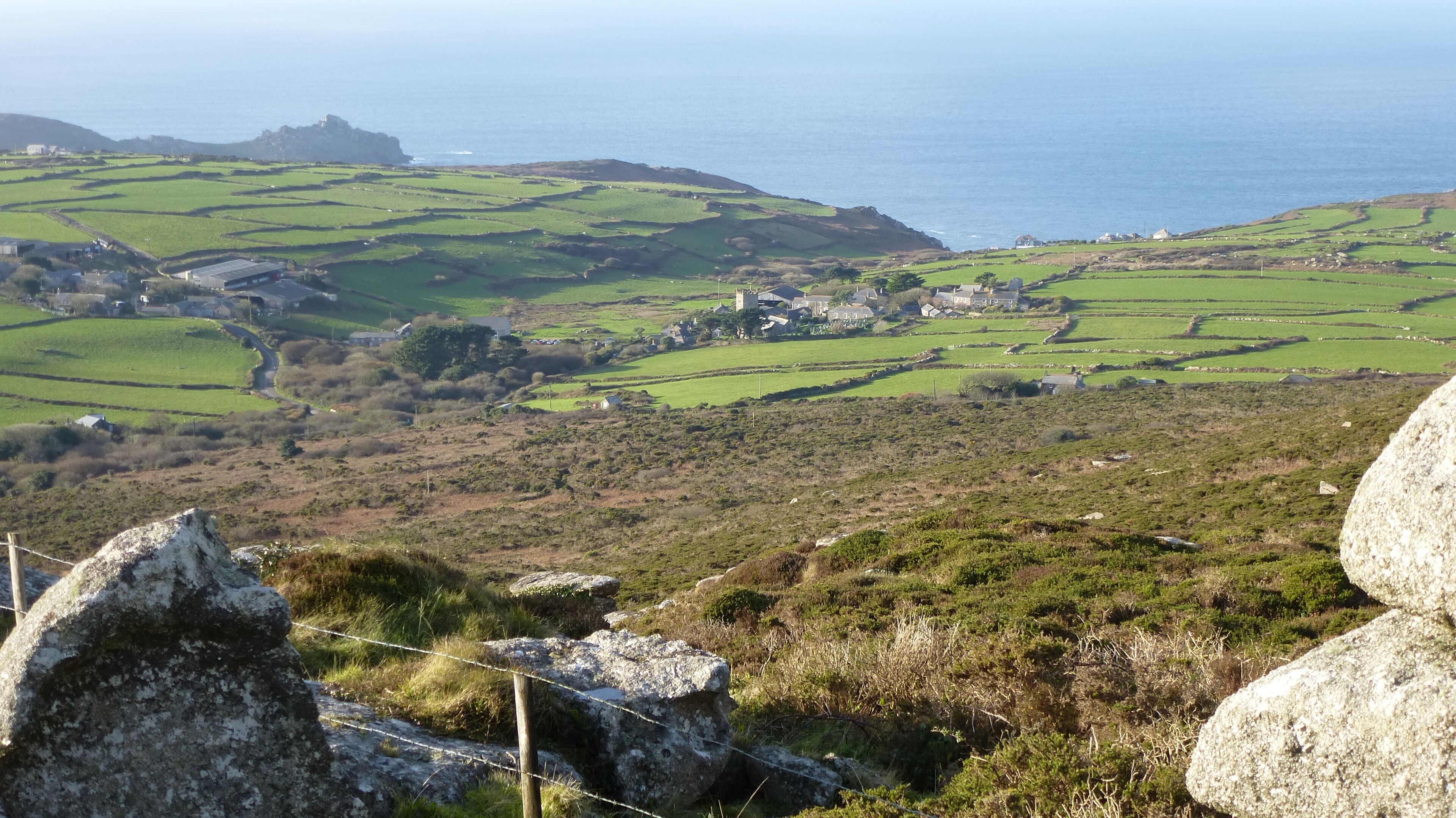 Zennor in December.