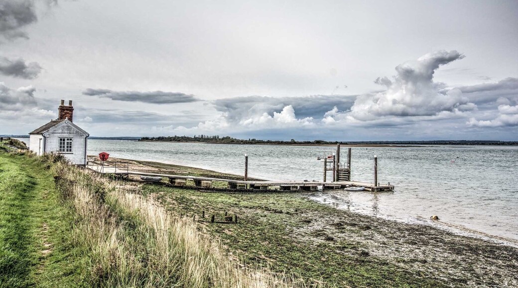 St Lawrence is in The Dengie Peninsular on the river Blackwater, Essex. Take a walk along the bank any time of the year and you’ll get a variety of nice photos. There is also a nice little church and two pubs, one with a restaurant.