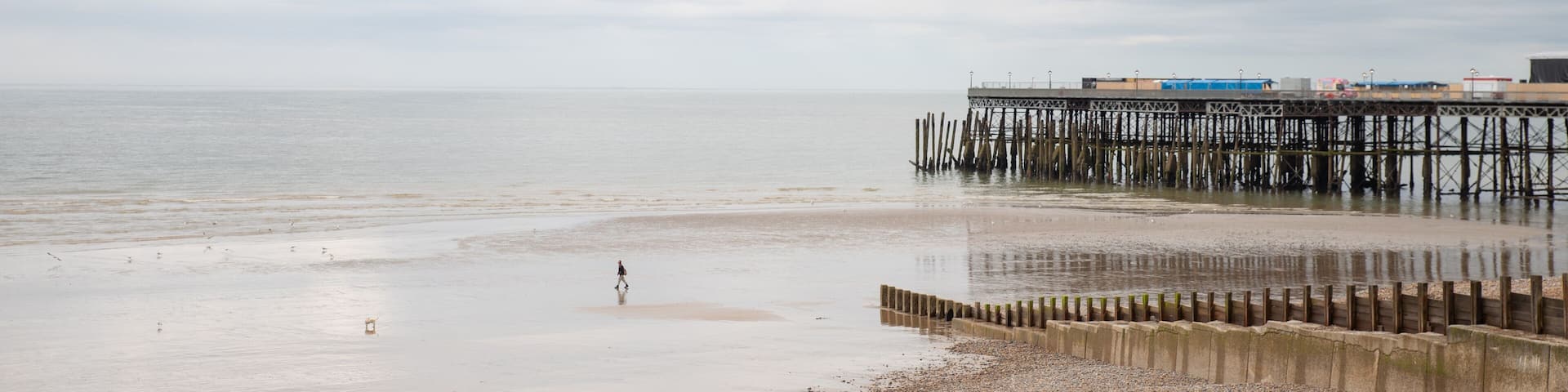 The beautiful old Hastings Pier