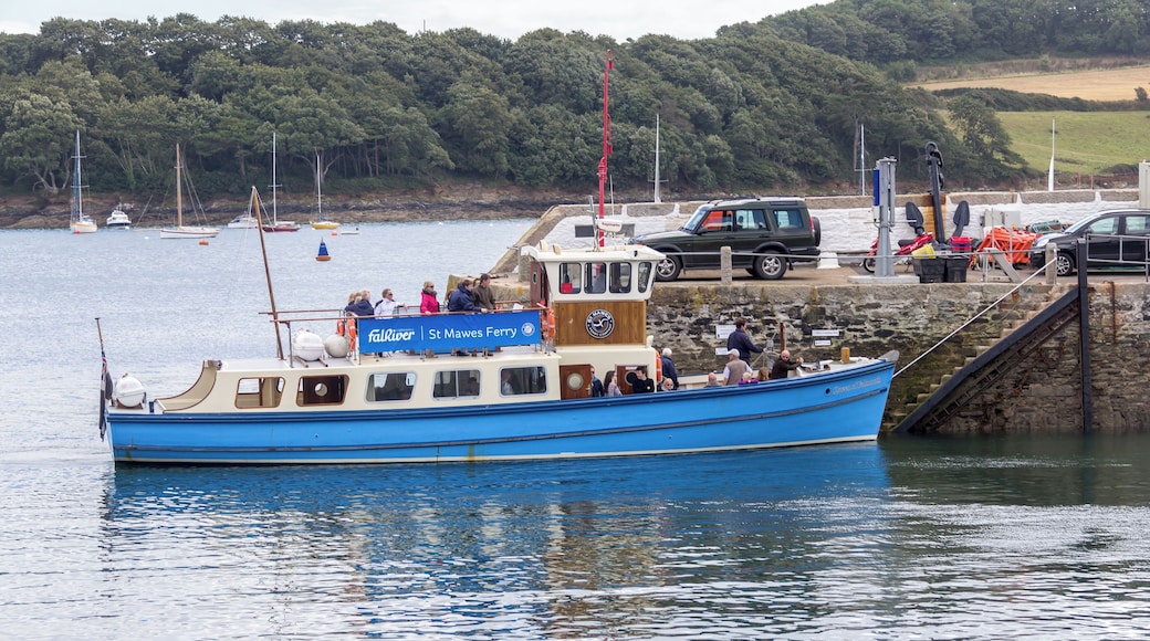 St Mawes Quay, ferry boat Queen of Falmouth