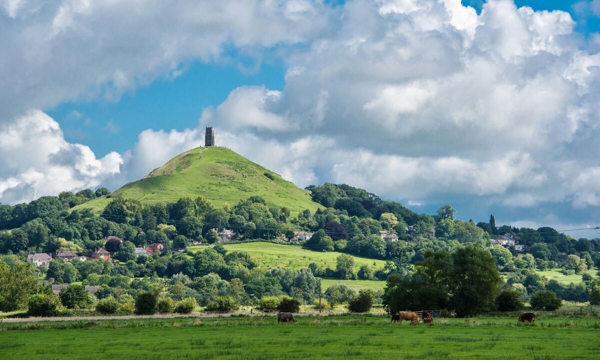 Glastonbury Tor: View of an iconic landmark