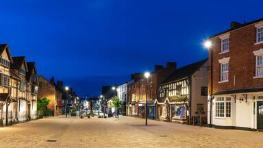 William Shakespeares birthplace place on Henley street in Stratford upon Avon in England, United Kingdom