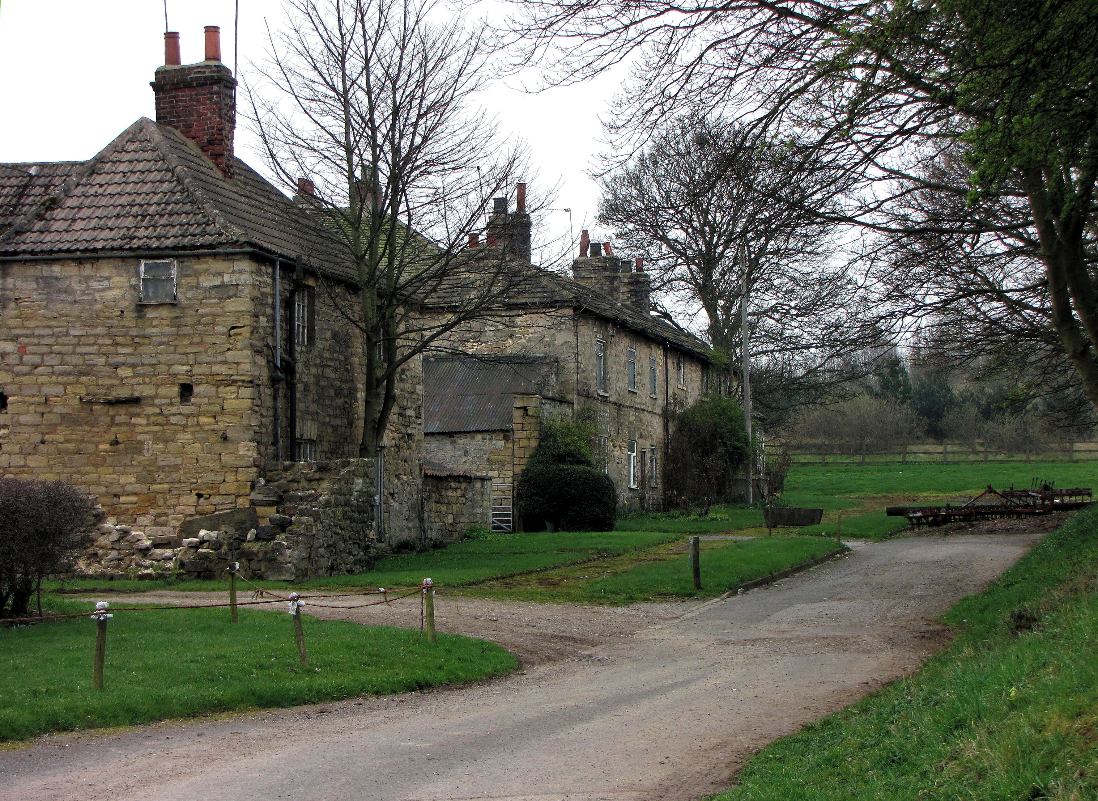 Crossroads Farm, Bramham Near the point where the A64 crosses the A1M.