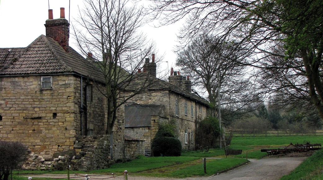 Crossroads Farm, Bramham Near the point where the A64 crosses the A1M.