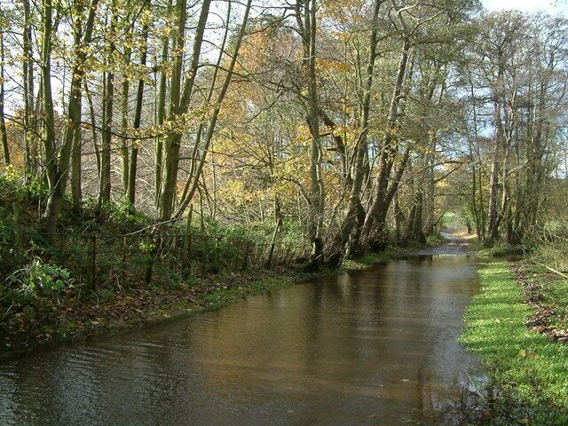 The Ford at Hints This is the point where Rookery Lane crosses Black Brook and the river changes name to Bourne Brook. Nowadays,water only flows along the road after heavy rain. During drier spells, the river follows the original course under the road higher up.