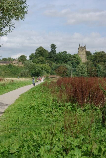 The path to Kingsbury