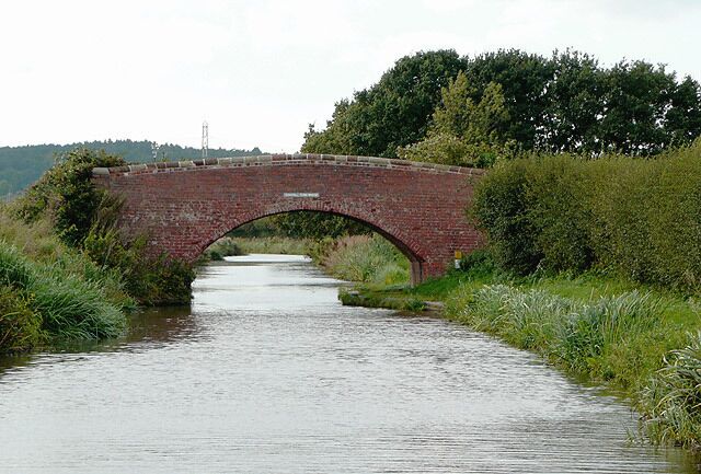 Dunstall Farm Bridge near Bonehill, Staffordshire This farmer's bridge links fields on each side of he canal. The five and a half mile length of the canal between Fazeley and Whittington was built by the Birmingham and Fazeley Canal Company when the Coventry Canal company ran out of money.