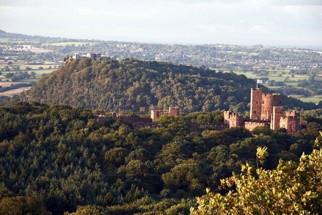 Peckforton and Beeston Castles
