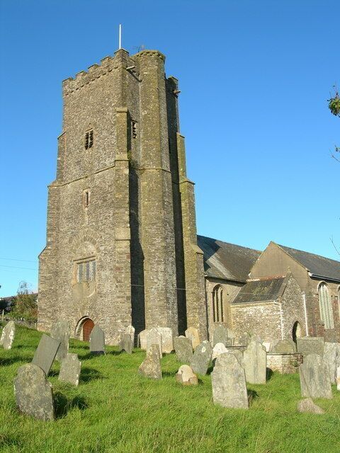 Parish church of St Michael. Blackawton.