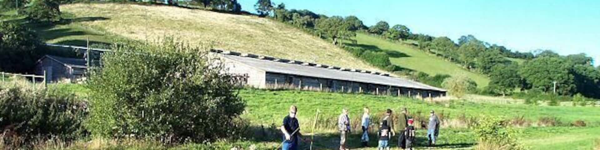 Trout Farm near Gara Bridge. Build a couple of pools in a nice valley, stock with fish, advertise and wait for the hopeful fishermen to turn up.