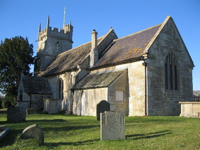 St.Marys, Wingfield. A view looking northwest to St. Marys church, Wingfield.