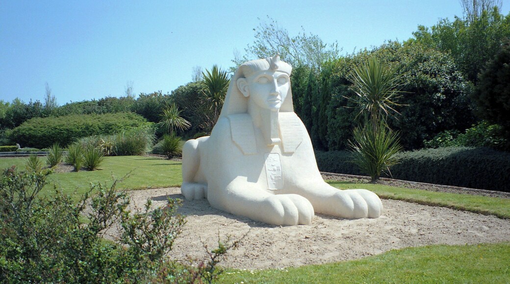 The Sphinx, Egypt. World in Miniature, Goonhavern, Cornwall, England