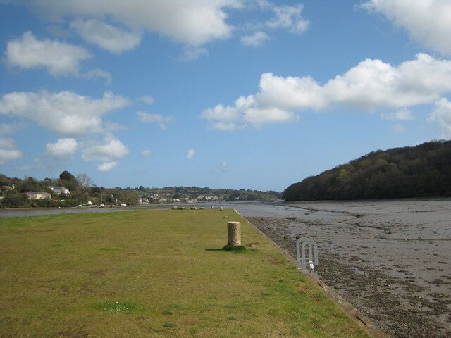 View down the creek from Devoran Quay