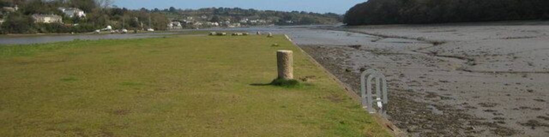 View down the creek from Devoran Quay