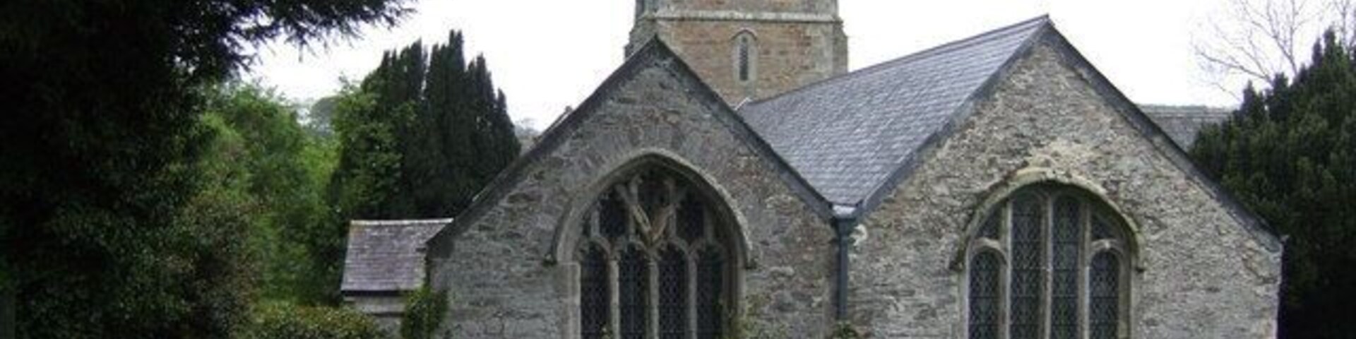 St Crida's Church, the parish church of Creed in Cornwall, UK