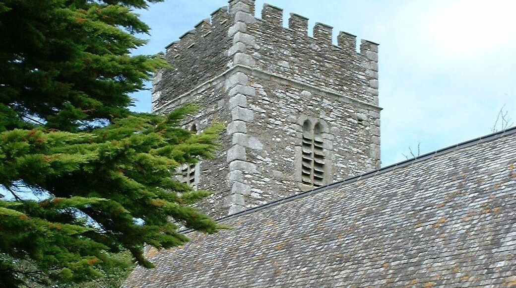 St Felix church, Philleigh, Cornwall. A grade I listed building.