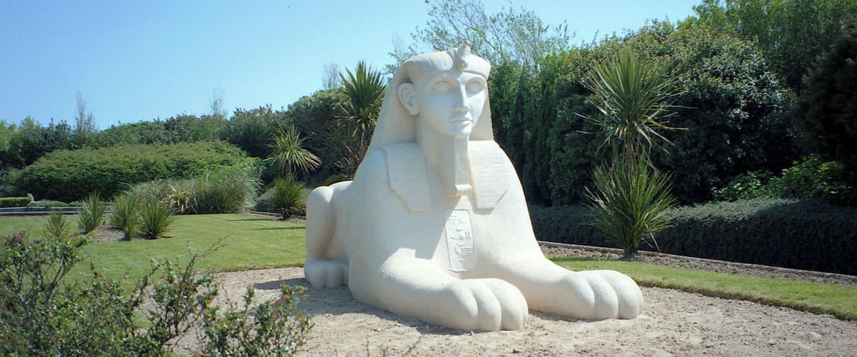 The Sphinx, Egypt. World in Miniature, Goonhavern