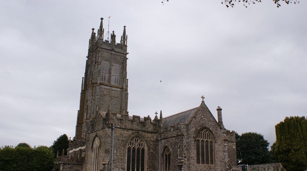 Early 16th Century Perpendicular church of St. Heiratha's, Chittlehampton, 09/13.