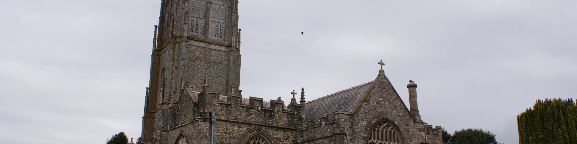 Early 16th Century Perpendicular church of St. Heiratha's, Chittlehampton, 09/13.