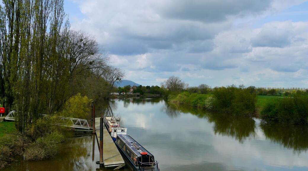 Looking upriver from the bridge
