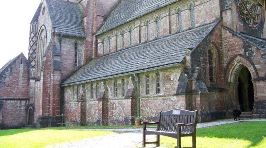 St James' parish church, Kingston, Purbeck, Dorset, seen from the northwest