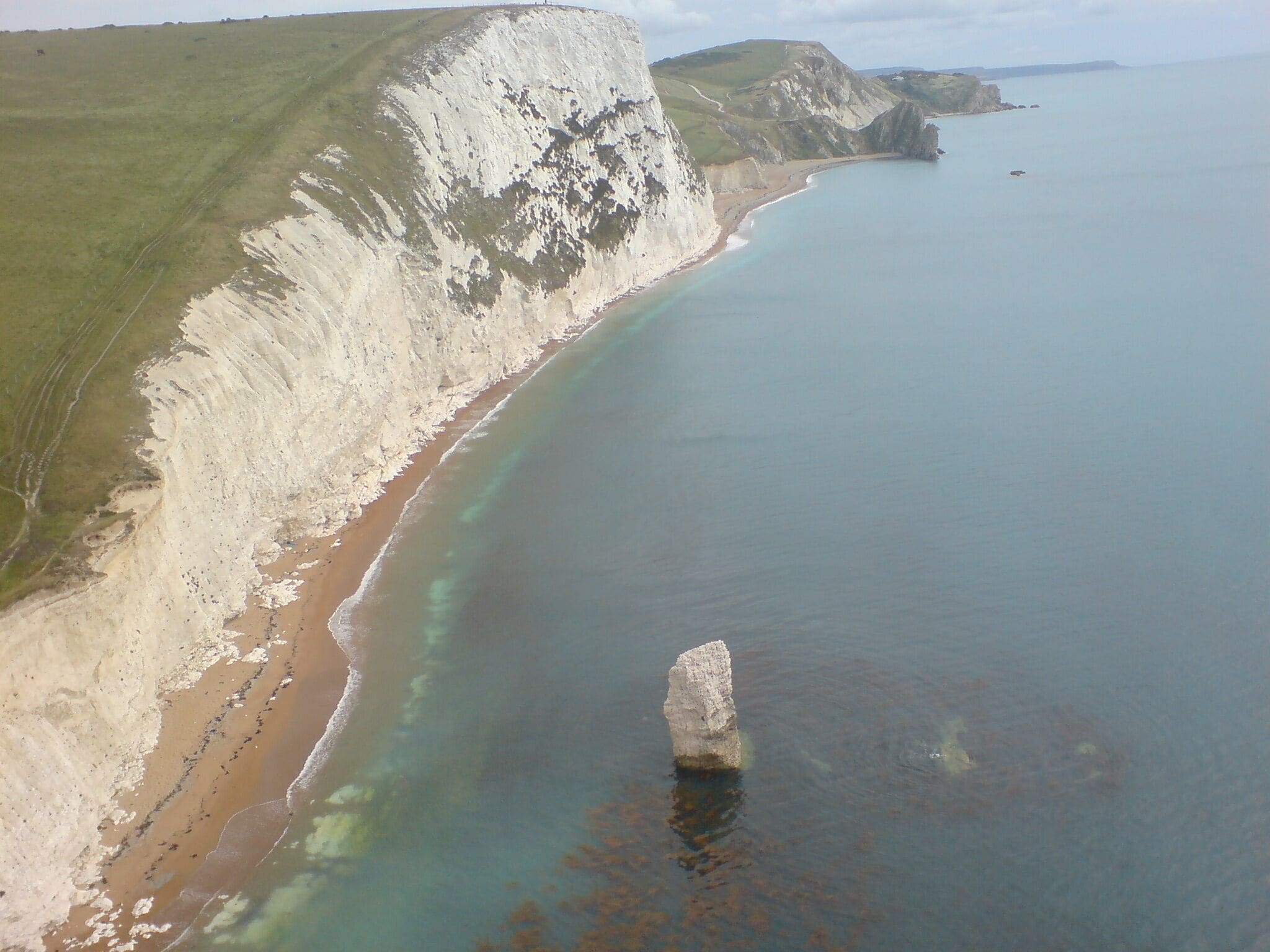Durdle Door from Bat's head