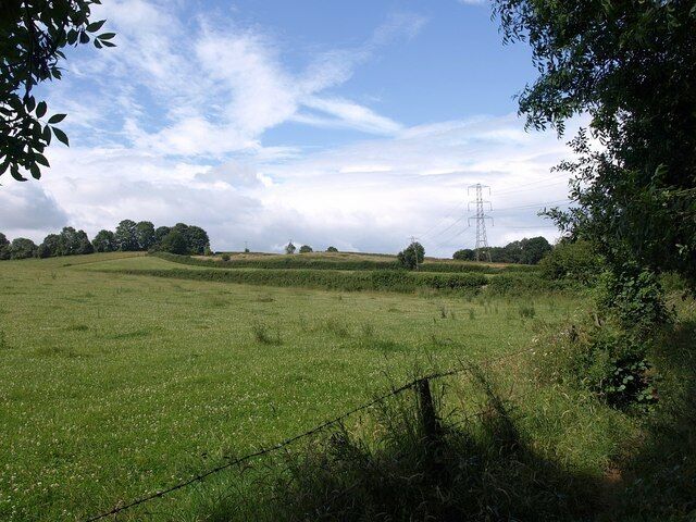 Southern slopes of the Tone valley From footpath WG 17/14, followed by the West Deane Way, as it runs along the line of the Grand Western Canal beside damp woodland bordering the River Tone.