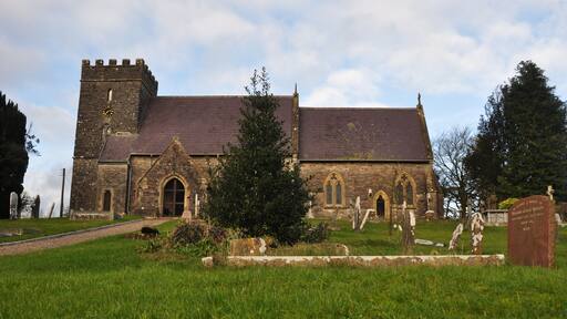SS Simon and St Jude's parish church, Hockworthy, Devon, seen from the south