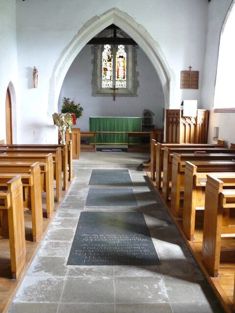 Tatsfield Church Interior view.