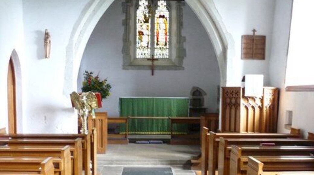 Tatsfield Church Interior view.