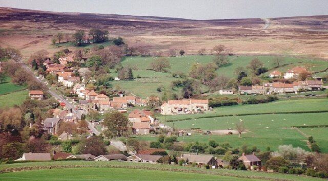 Danby North Yorkshire. Picture taken from Fold Lane Ainthorpe