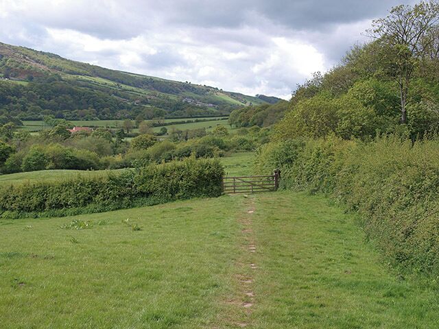 Bridleway south of Lodge Farm This bridleway eventually reaches Grosmont and forms part of the Esk Valley Walk