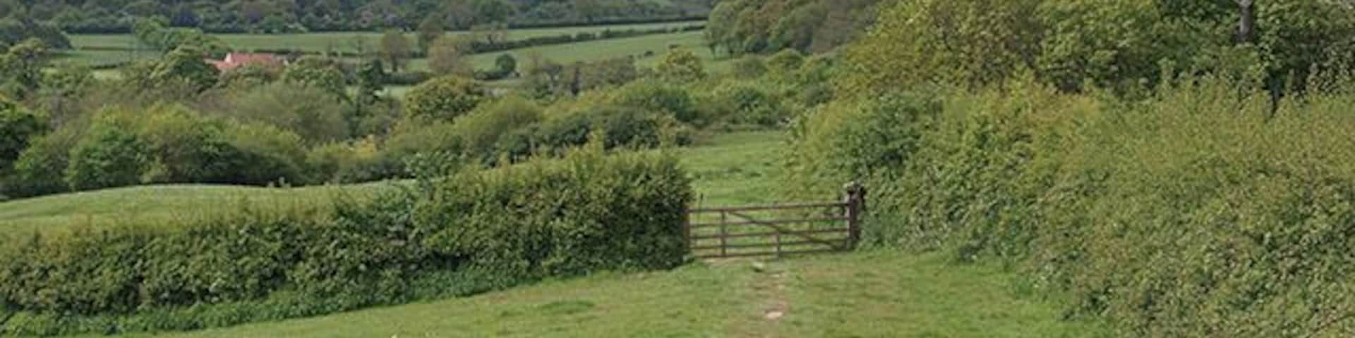 Bridleway south of Lodge Farm This bridleway eventually reaches Grosmont and forms part of the Esk Valley Walk