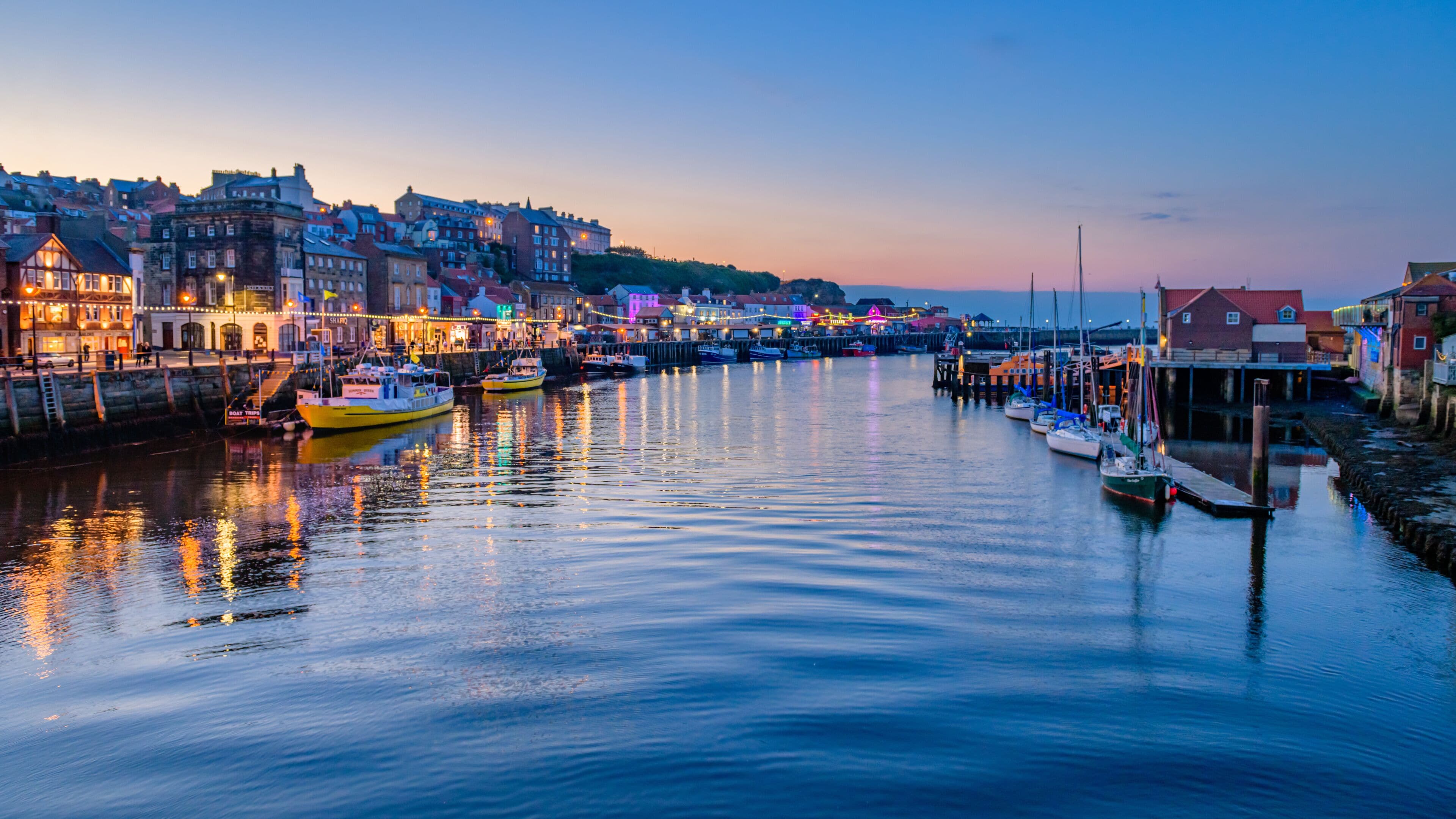 Whitby quayside