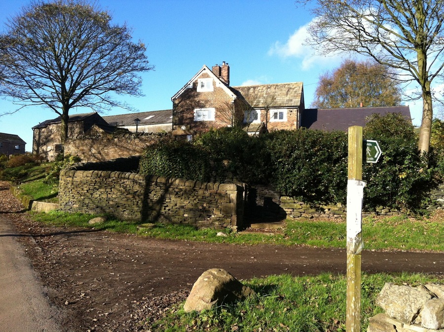 On a glorious November afternoon the stonework of this ancient, grade II listed farm, parts of which date from the 17th century, almost seems to glow in the sunlight.