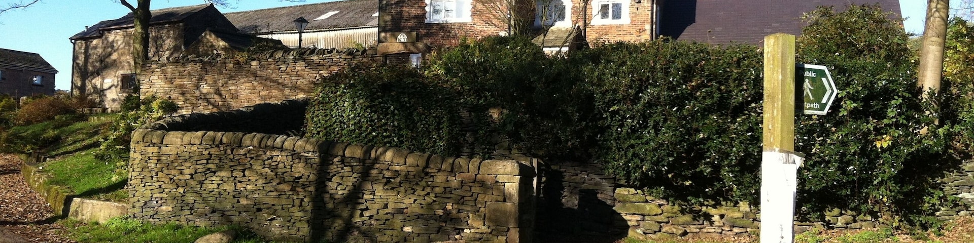 On a glorious November afternoon the stonework of this ancient, grade II listed farm, parts of which date from the 17th century, almost seems to glow in the sunlight.