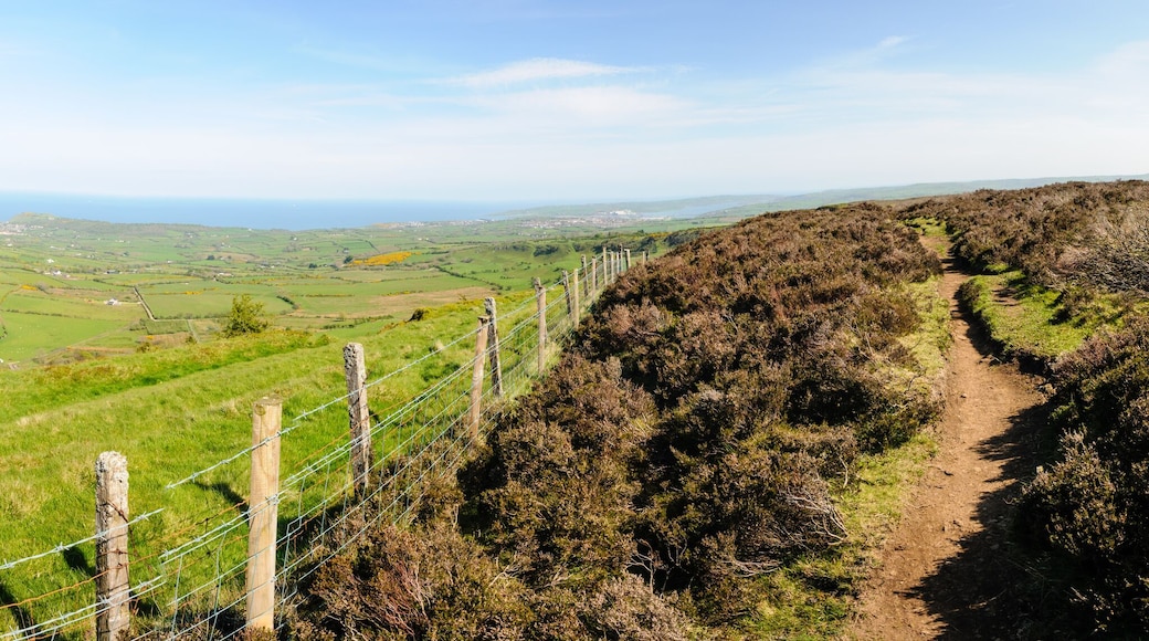 View from the top of Sallagh Brae, County Antrim, Northern Ireland, one of the main locations for the HBO show Game of Thrones