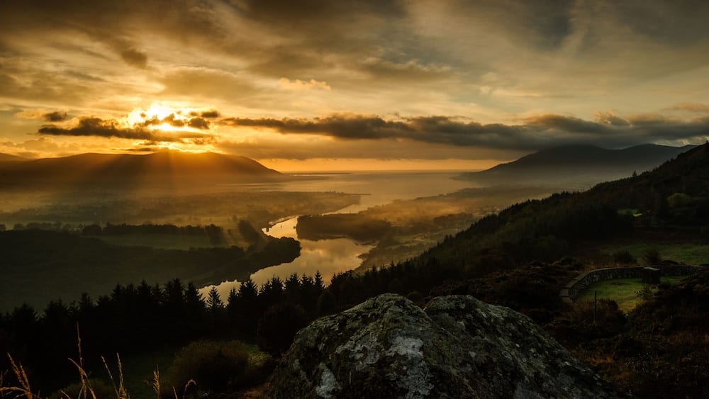 Illuminated by an Amazing Sunlight - Warrenpoint, Flagstaff, Newry County Down, Northern Ireland, United Kingdom