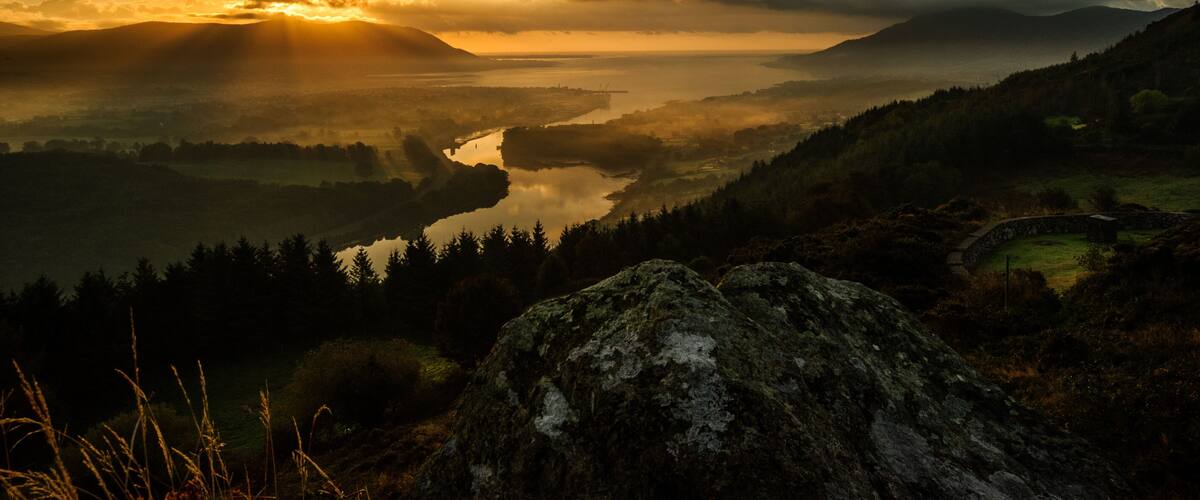 Illuminated by an Amazing Sunlight - Warrenpoint, Flagstaff, Newry County Down, Northern Ireland, United Kingdom