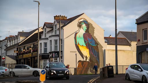 Portstewart which includes outdoor art