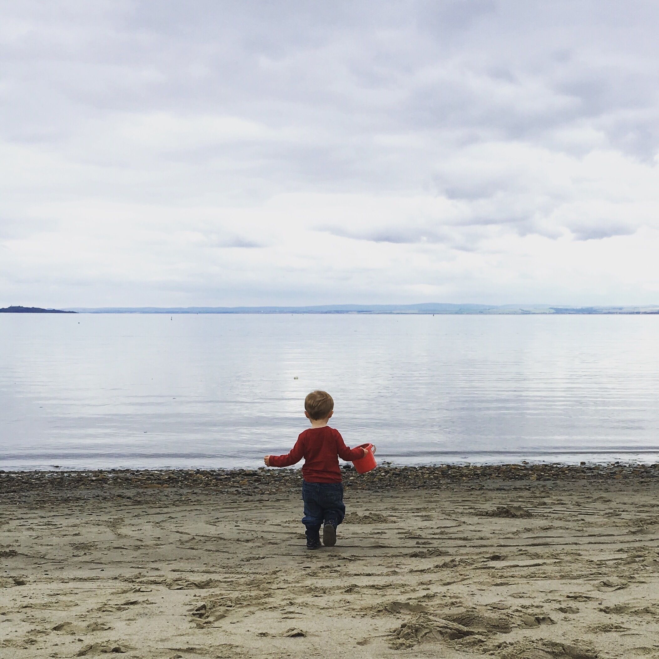 An afternoon playing on the beach with my 20 month old son.
The Fife Coastal town of Aberdour has a multi-award winning beach, it's a special place.