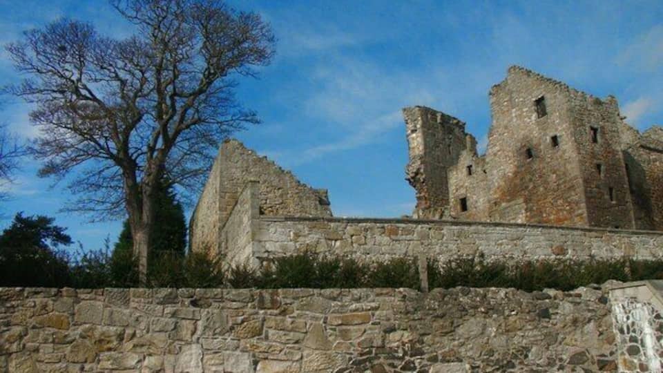 Aberdour Castle 12th century ruined tower house.