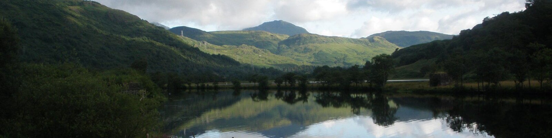 "Reflections" from Ardlui Looking north over Loch Lomond from Ardlui