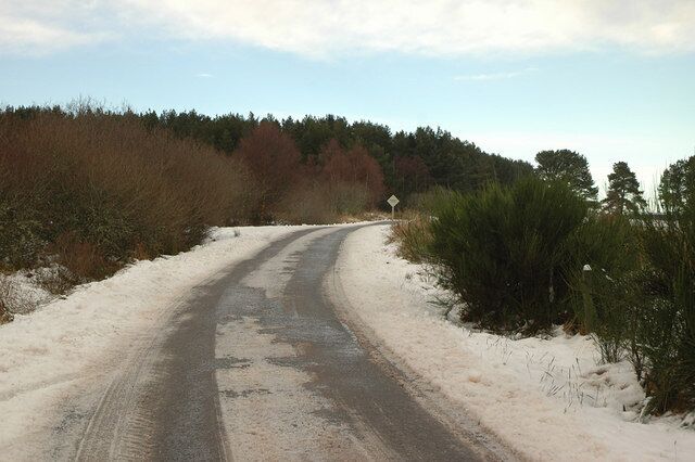 Abriachan to Foxhole road