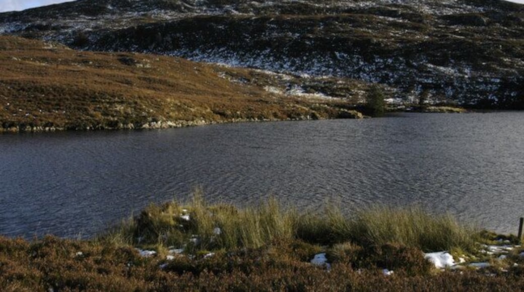 Loch a'Ghreidlein Looking towards Beinn Mhor and the Lord and Lady Tweedmouth monument