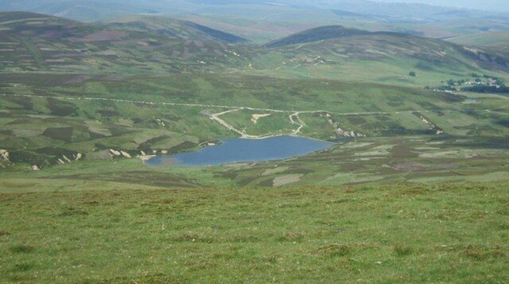 Rising Cleuch Small unnamed reservoir at Rising Cleuch.